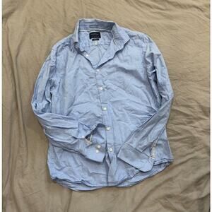 Ricky Singh Denim & Flower Light Blue Button Down Shirt